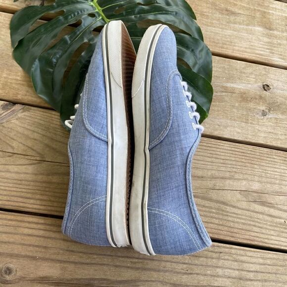 Vans Chambray Denim Low Top Sneakers M 8.5 / W 10 - Picture 5 of 6